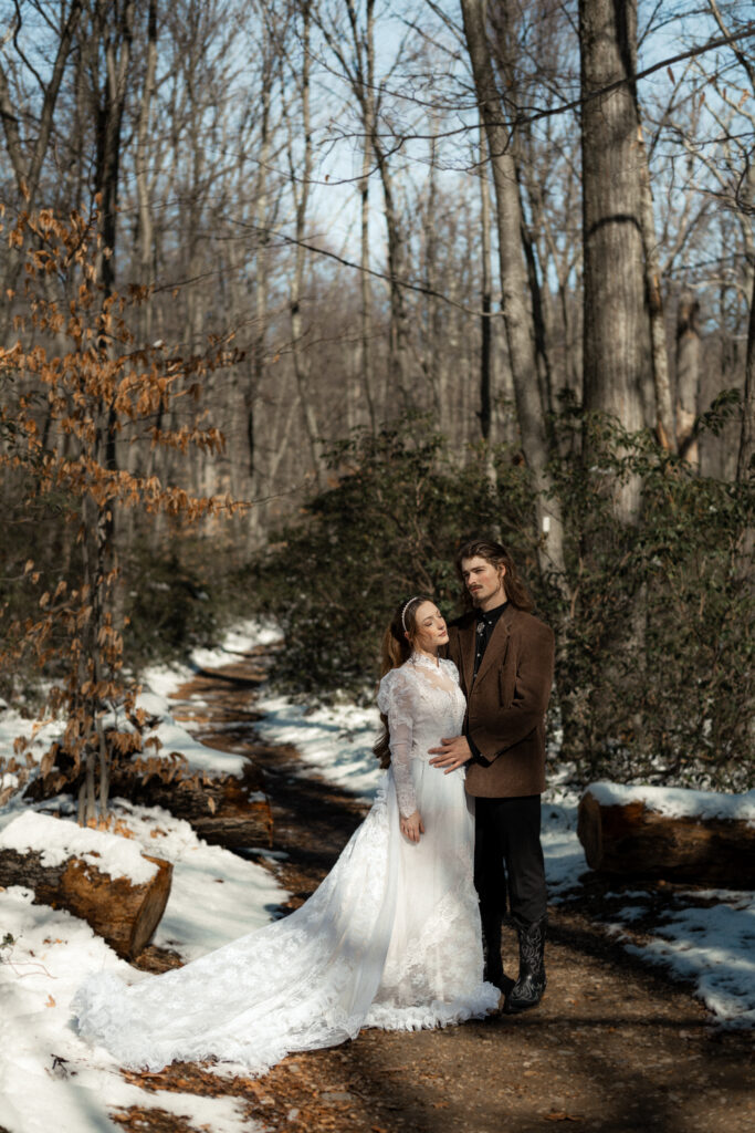 A Winter Hiking Elopement; Snowy Editorial on the Appalachian Trail; Annapolis Rock