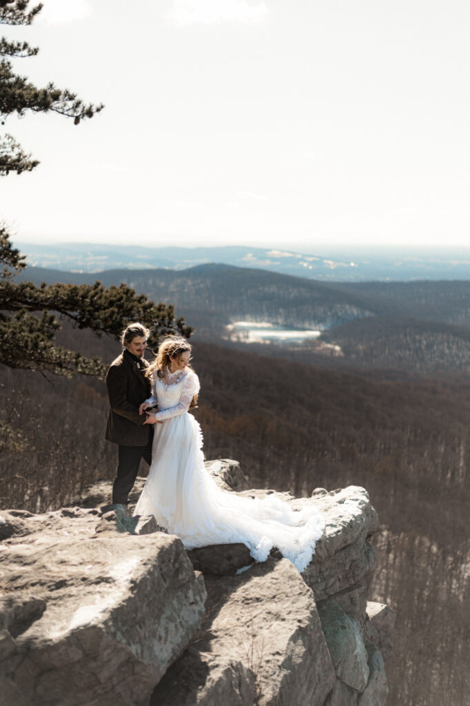 A Winter Hiking Elopement; Snowy Editorial on the Appalachian Trail; Annapolis Rock