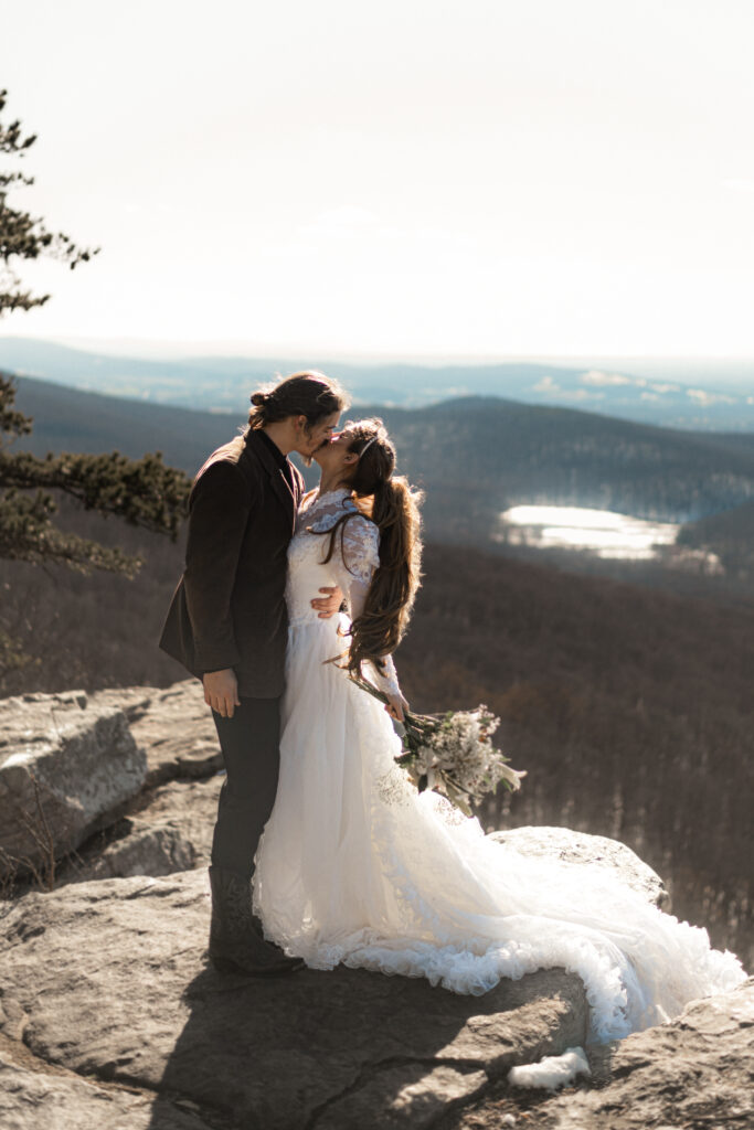 A Winter Hiking Elopement; Snowy Editorial on the Appalachian Trail; Annapolis Rock