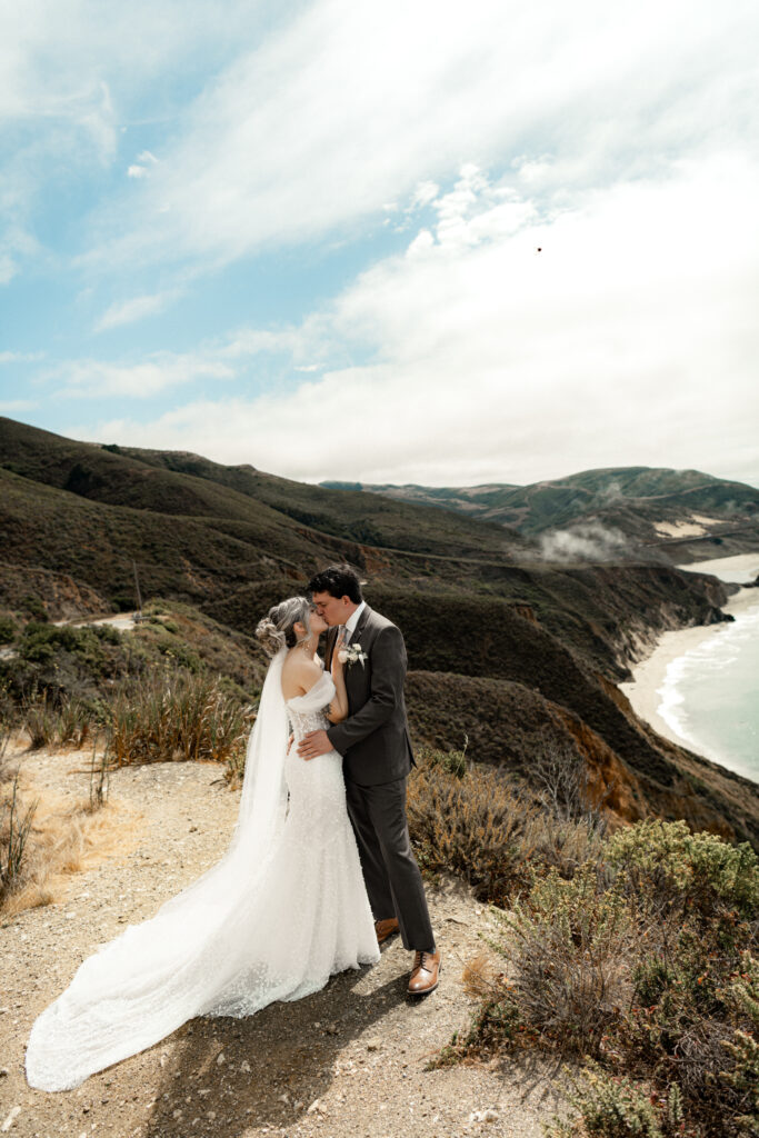 Big Sur, California Elopement; Wind and Sea Estate Wedding