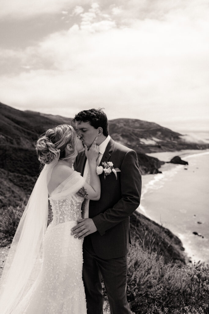 Big Sur, California Elopement; Wind and Sea Estate Wedding