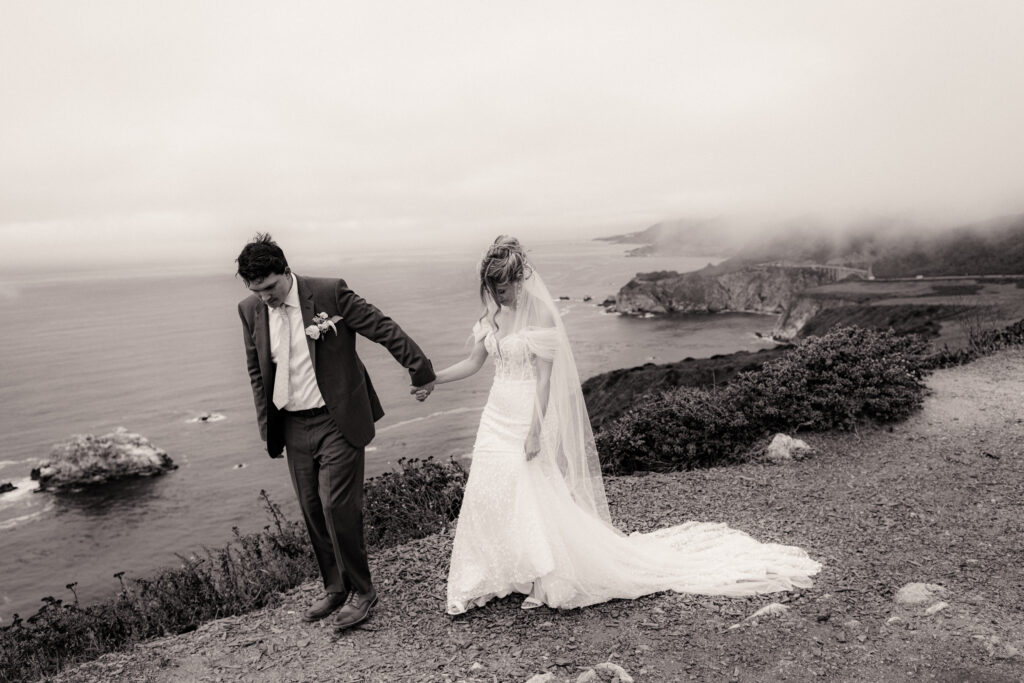 Big Sur, California Elopement; Wind and Sea Estate Wedding