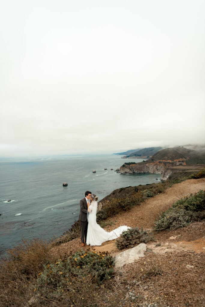 Big Sur, California Elopement; Wind and Sea Estate Wedding