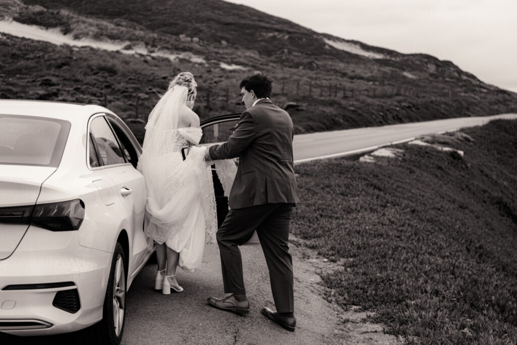 Big Sur, California Elopement; Wind and Sea Estate Wedding