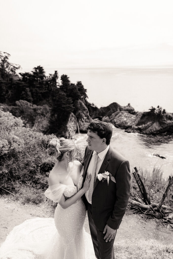 Big Sur, California Elopement; Wind and Sea Estate Wedding