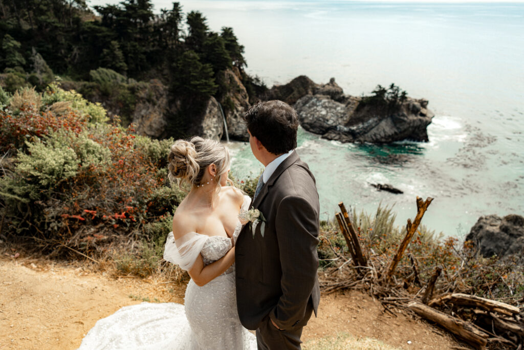 Big Sur, California Elopement; Wind and Sea Estate Wedding