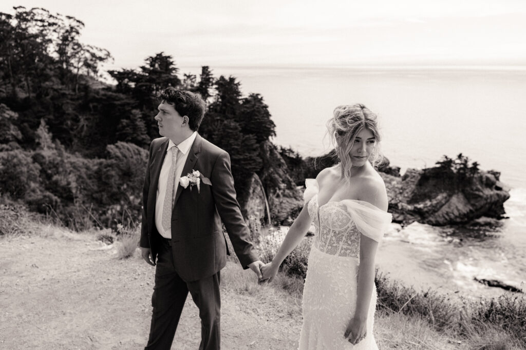 Big Sur, California Elopement; Wind and Sea Estate Wedding