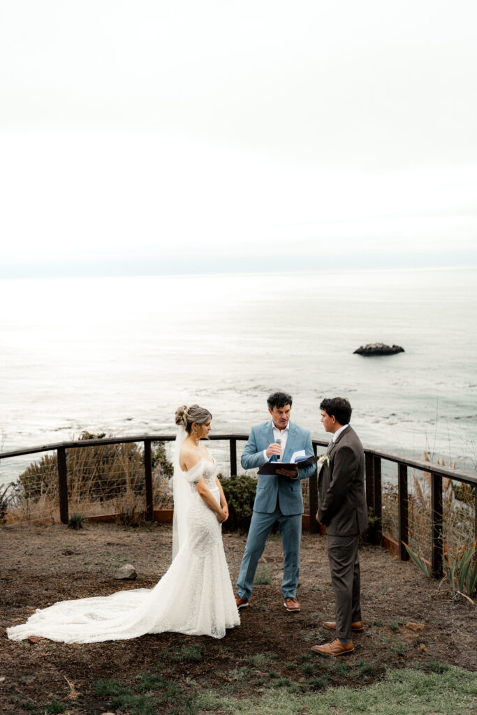 Big Sur, California Elopement; Wind and Sea Estate Wedding