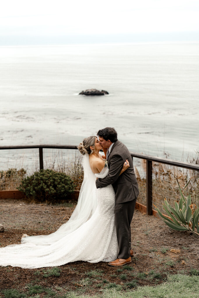 Big Sur, California Elopement; Wind and Sea Estate Wedding