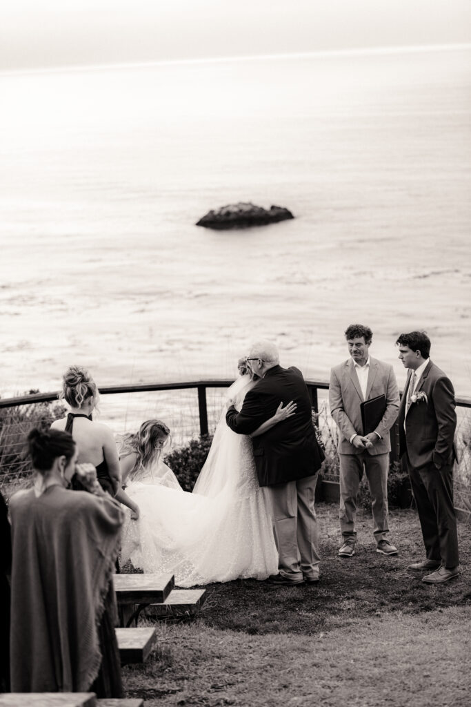 Big Sur, California Elopement; Wind and Sea Estate Wedding