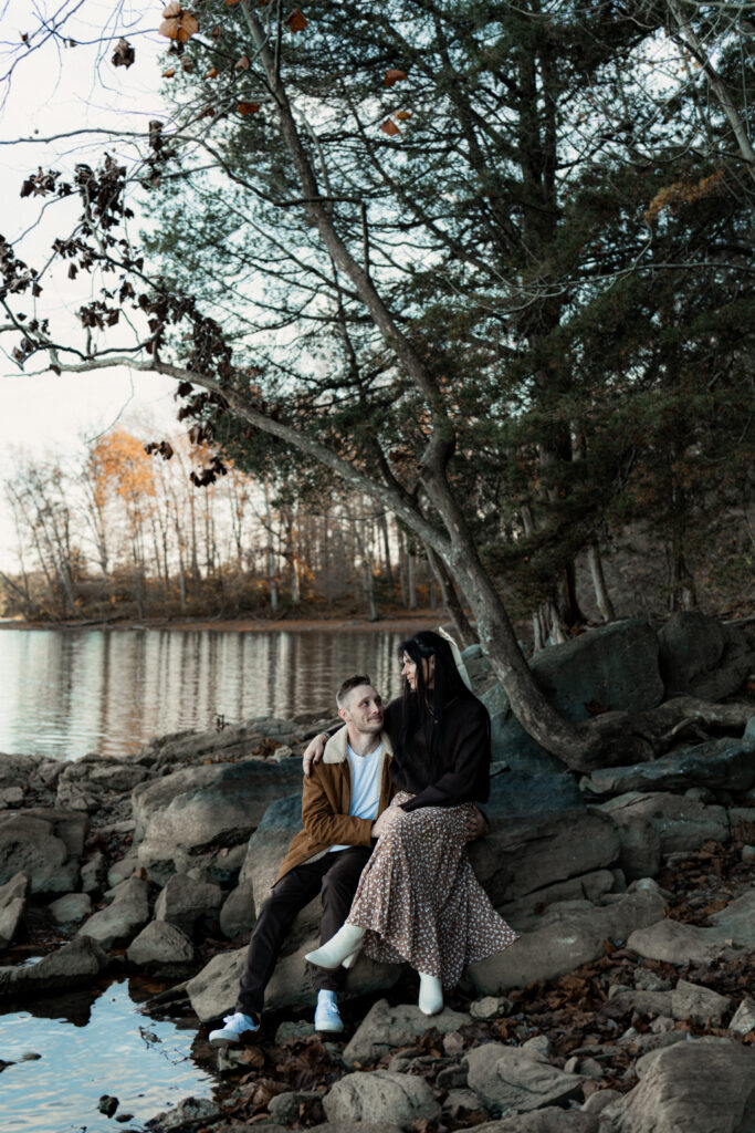 Baltimore Fall Couple Photos